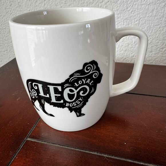 Zodiac Leo Threshold Coffee or Tea Mug Loyal Bossy Lion - Picture 4 of 8
